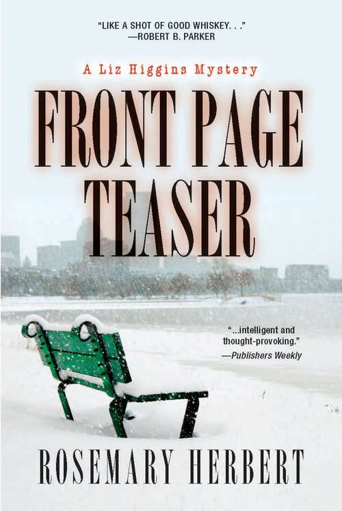 Book cover of Front Page Teaser: A Liz Higgins Mystery