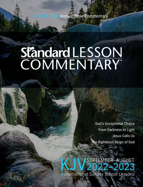 Book cover of KJV Standard Lesson Commentary® 2022-2023 (Standard Lesson Comm)