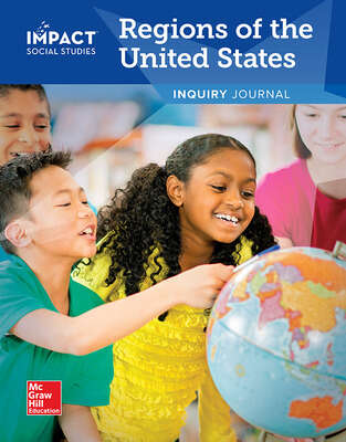 Book cover of Regions of the United States, Inquiry Journal (National Edition) (Impact Social Studies)