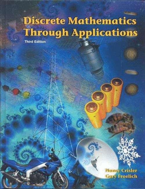 Book cover of Discrete Mathematics Through Application
