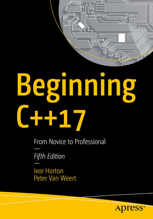 Book cover of Beginning C++17: From Novice To Professional