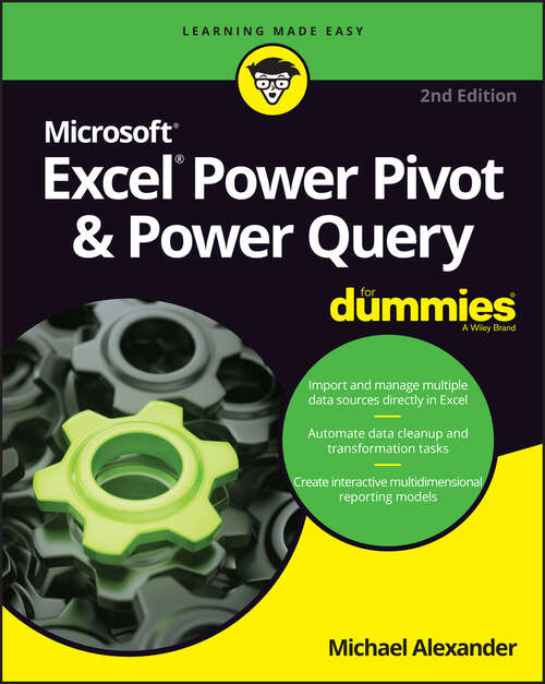 Book cover of Excel Power Pivot & Power Query For Dummies