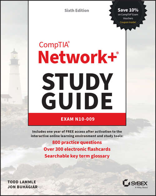 Book cover of CompTIA Network+ Study Guide: Exam N10-009 (6) (Sybex Study Guide)