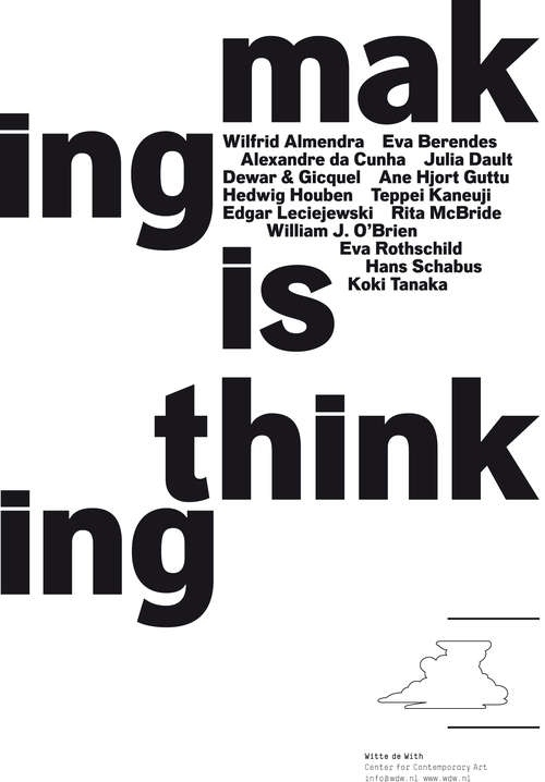 Book cover of Making Is Thinking