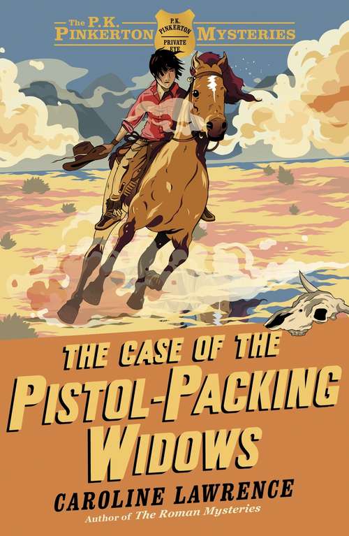 Book cover of The Case of the Pistol-packing Widows: Book 3 (The P. K. Pinkerton Mysteries #3)
