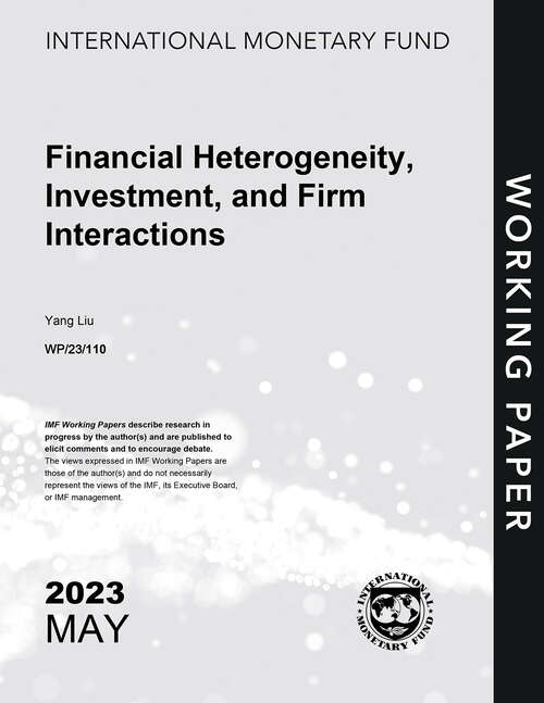 Book cover of Financial Heterogeneity, Investment, and Firm Interactions