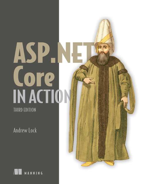 Book cover of ASP.NET Core in Action, Third Edition