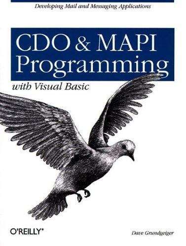 Book cover of CDO & MAPI Programming with Visual Basic