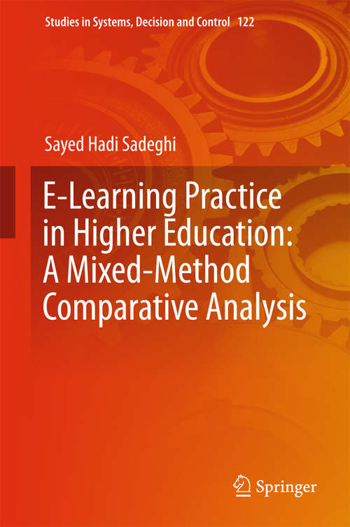Book cover of E-Learning Practice in Higher Education: A Mixed-Method Comparative Analysis