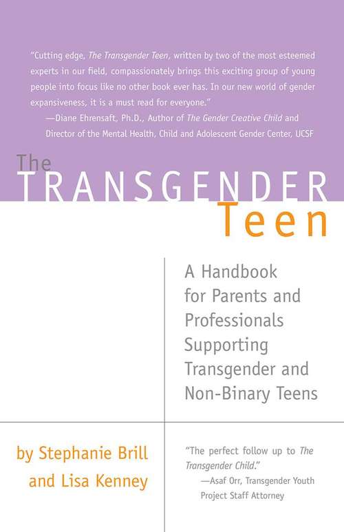 Book cover of The Transgender Teen