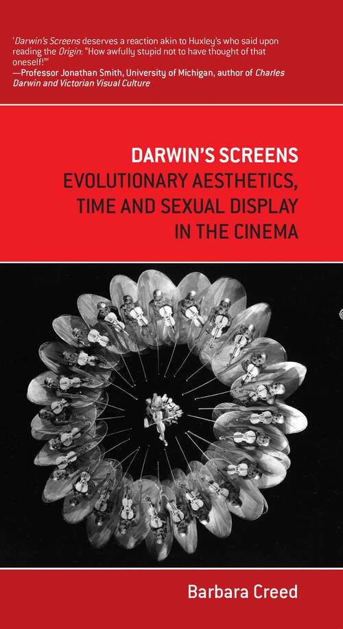Book cover of Darwin's Screens: Evolutionary Aesthetics, Time and Sexual Display in the Cinema
