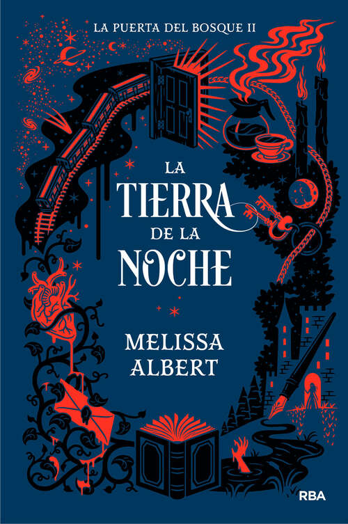 Book cover of La tierra de la noche (La puerta del bosque: Volumen 2)