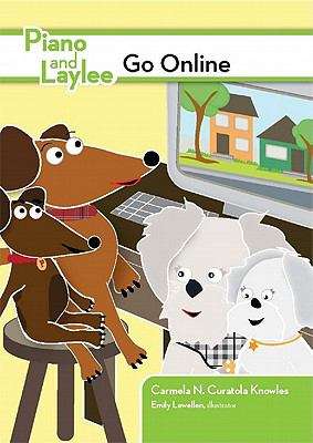 Book cover of Piano and Laylee Go Online