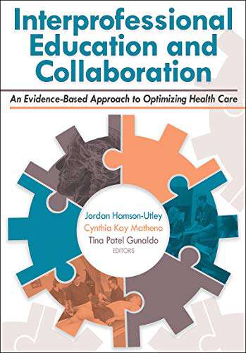 Book cover of Interprofessional Education and Collaboration
