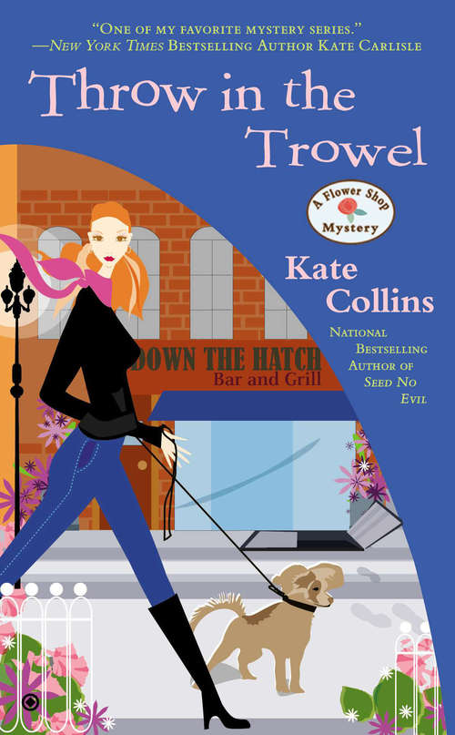 Book cover of Throw in the Trowel (Flower Shop Mystery #15)