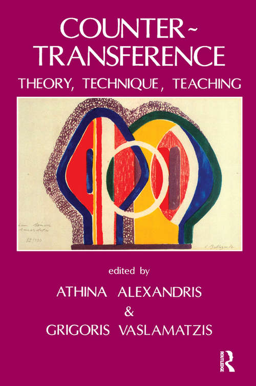 Book cover of Countertransference: Theory, Technique, Teaching