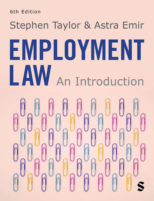 Book cover of Employment Law: An Introduction (Sixth Edition)