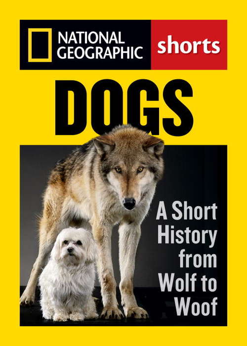 Book cover of Dogs: A Short History from Wolf to Woof
