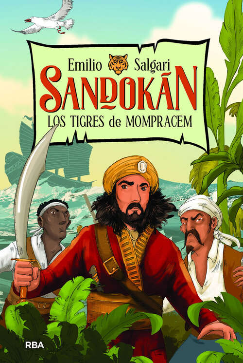 Book cover of Sandokán 1. Los tigres de Mompracem: Los Tigres De Mompracem