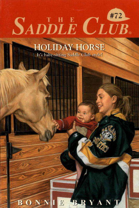 Book cover of Holiday Horse (Saddle Club #72)