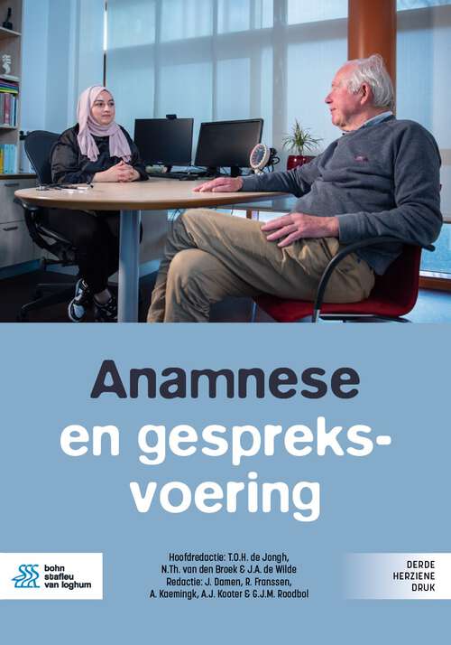 Book cover of Anamnese en gespreksvoering (3rd ed. 2024)