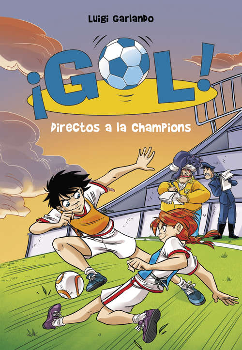 Book cover of Directos a la Champions (Serie ¡Gol! 41)