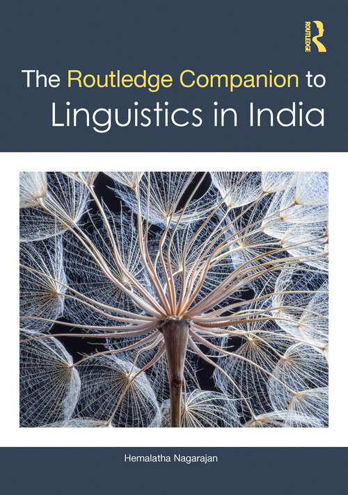 Book cover of The Routledge Companion to Linguistics in India