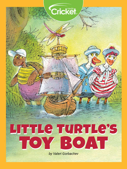 Book cover of Little Turtle's Toy Boat