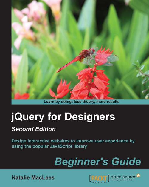 Book cover of jQuery for Designers: Second Edition