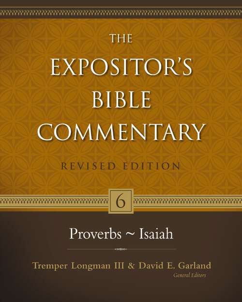 Book cover of Proverbs–Isaiah