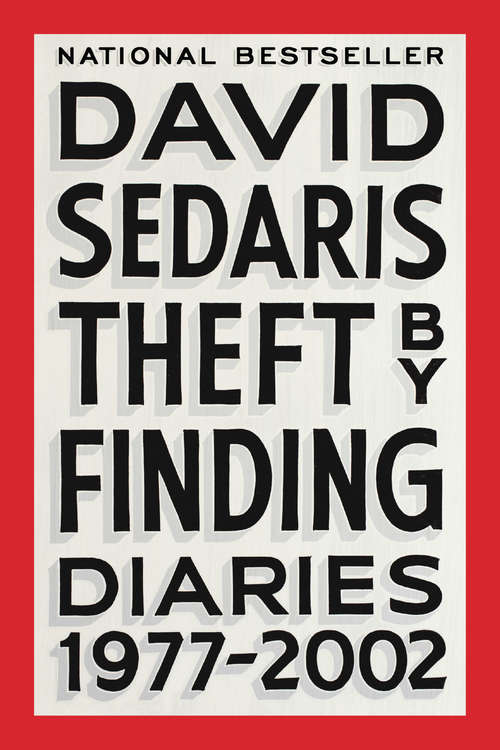 Book cover of Theft by Finding: Diaries (1977-2002)