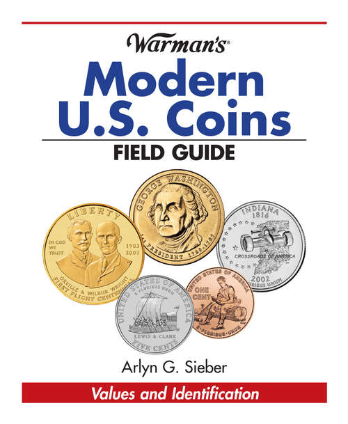 Book cover of Warman's Modern US Coins Field Guide: Values and Identification