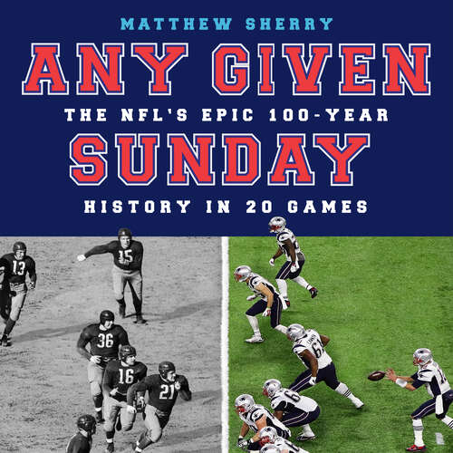 Book cover of Any Given Sunday: The NFL's Epic 100-Year History in 20 Games