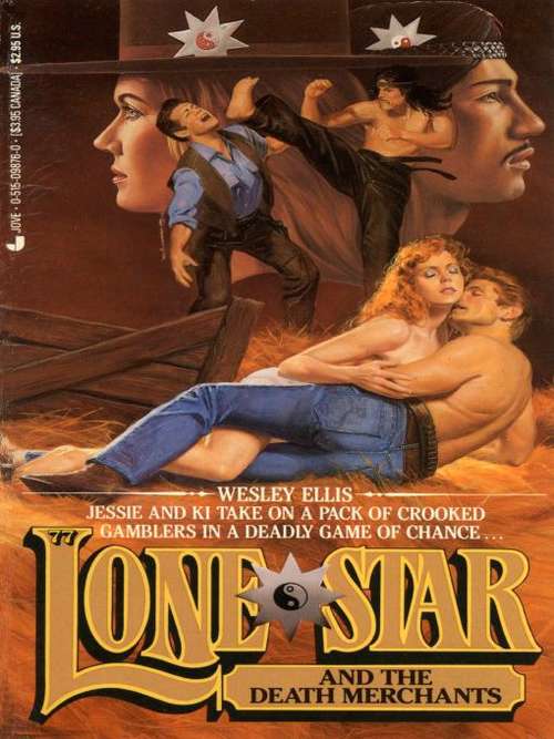 Book cover of Lone Star and the Death Merchants (Lone Star #77)