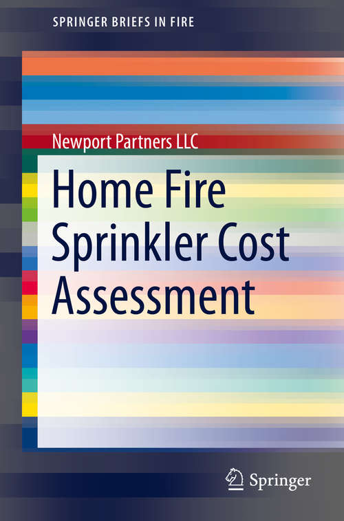 Book cover of Home Fire Sprinkler Cost Assessment