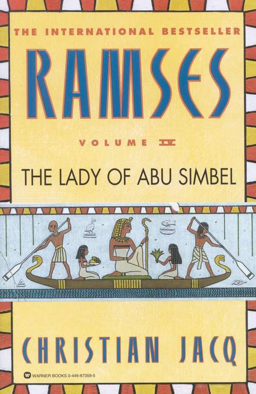 Book cover of Ramses: The Lady of Abu Simbel - Volume IV (Ramses #4)