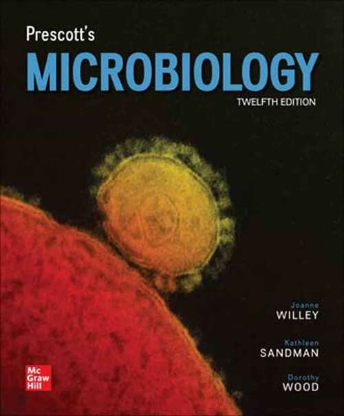 Book cover of Prescott's Microbiology (Twelfth Edition)
