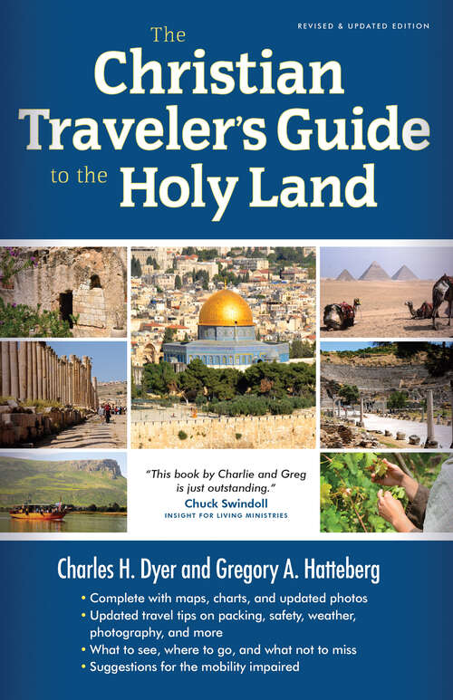 Book cover of The Christian Traveler's Guide to the Holy Land (New Edition)