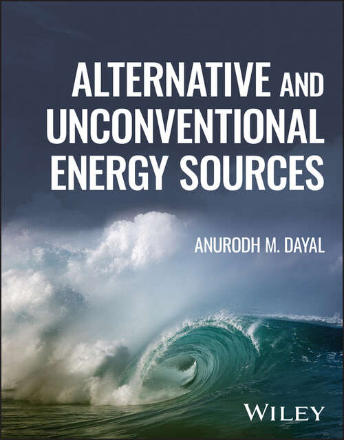 Book cover of Alternative and Unconventional Energy Sources