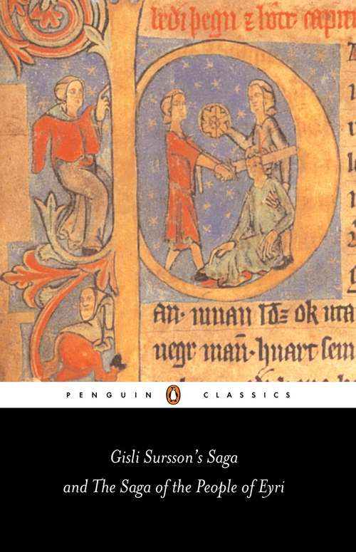 Book cover of Gisli Sursson's Saga and the Saga of the People of Eyri