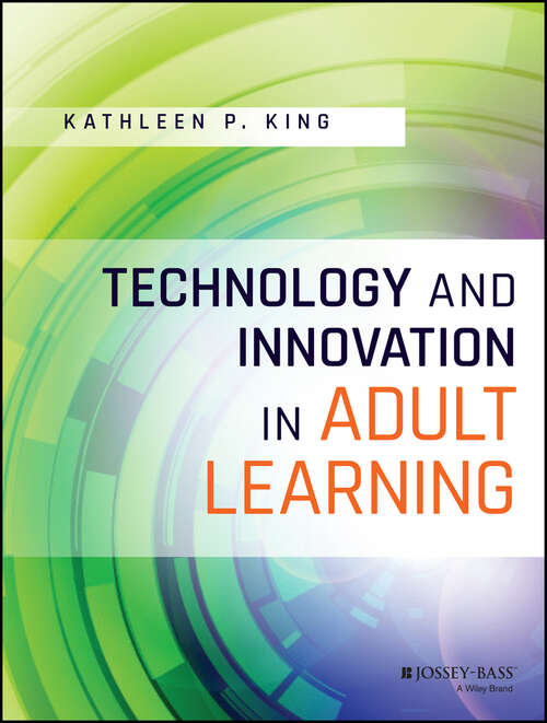 Book cover of Technology and Innovation in Adult Learning