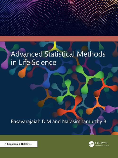 Book cover of Advanced Statistical Methods in Life Science (1)