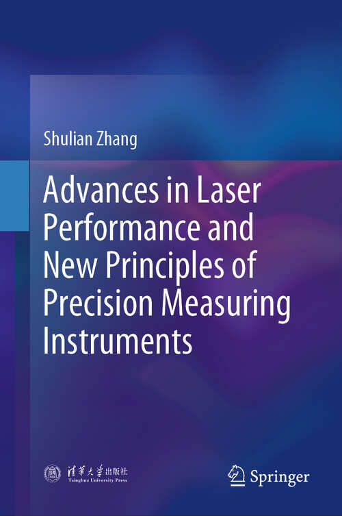 Book cover of Advances in Laser Performance and New Principles of Precision Measuring Instruments