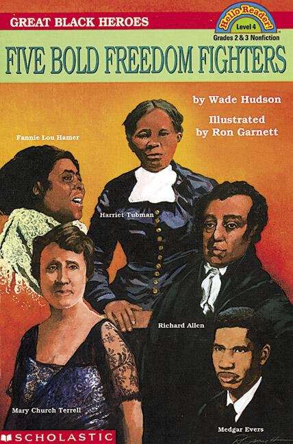 Book cover of Great Black Heroes: Five Bold Freedom Fighters