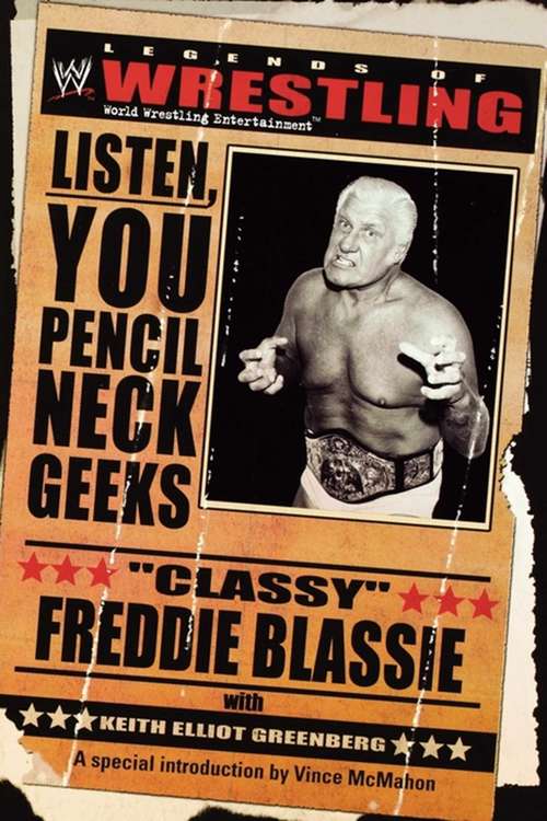 Book cover of The Legends of Wrestling: "Classy" Freddie Blassie