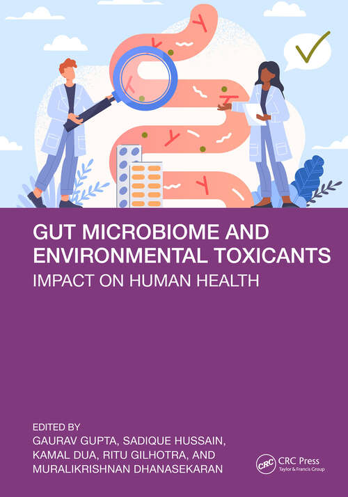 Book cover of Gut Microbiome and Environmental Toxicants: Impact on Human Health (1)