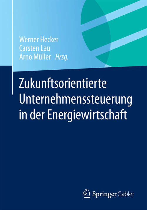 Book cover of Zukunftsorientierte Unternehmenssteuerung in der Energiewirtschaft