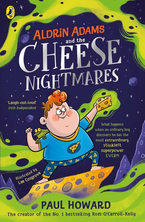 Book cover of Aldrin Adams and the Cheese Nightmares (Aldrin Adams Adventure #1)