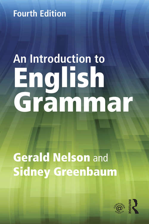 Book cover of An Introduction to English Grammar