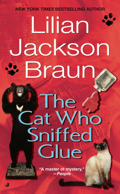 Book cover of The Cat Who Sniffed Glue